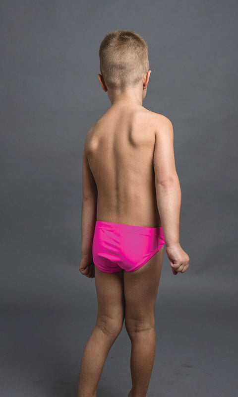 BOYS PLAIN RACERS- PINK