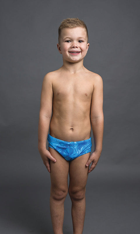 BOYS PIKAKE PRINT RACERS- SKY