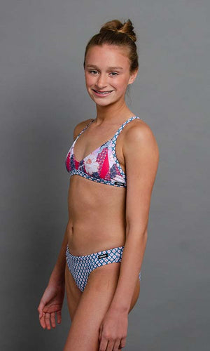 ONA YOUTH BIKINI PANT- LAGOON